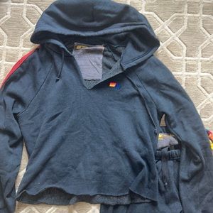 Aviator Nation sweat set two piece size small